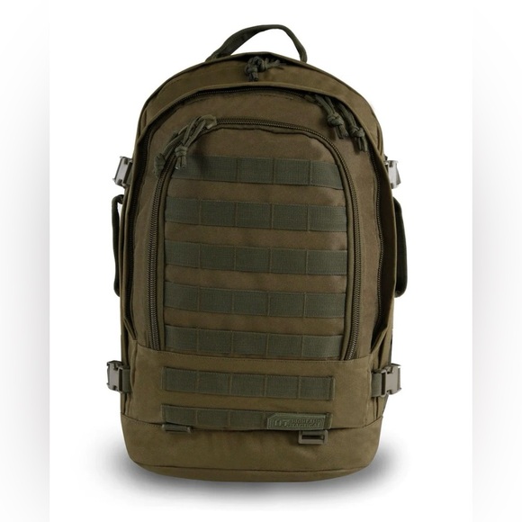 Highland Tactical Rumble Backpack - NWOT - Dark Green/Olive Drab - Picture 1 of 6